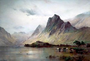 Morning Mist, Kilchurn — Alfred De Breanski Senior