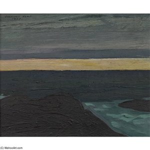 Sunset Over The Sea