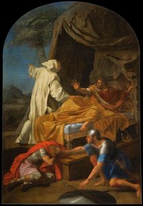 St. Bruno Appearing To Comte Roger — Bruder Lesueur (eustache Le Sueur)
