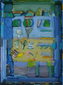 Blue Composition