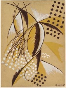 Rayonist Composition. Heads — Mikhail Fiodorovich Larionov