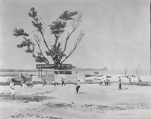 Baseball Game, Long Island — Louis Bouché