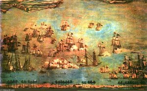 View The 4th Combat — Ambroise Louis Garneray