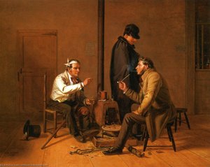 The Long Story (also Known As The Tough Story) — William Sidney Mount