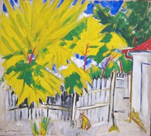 Sunny Day — Mikhail Fiodorovich Larionov