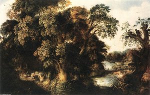 Forest Scene — Alexander Keirinckx