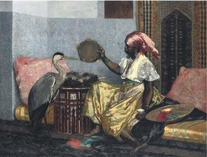 Tambourine Girl — Ferdinand Victor Léon Roybet