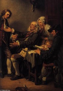 L'Accordée de Village (detail)