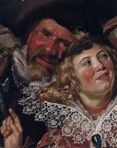 Fastnachtsfeiernde (Detail)