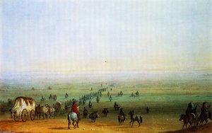 Mirage On The Prairie — Alfred Jacob Miller