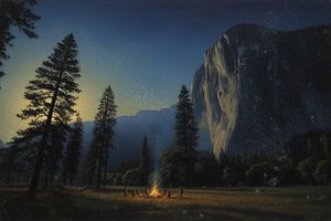 Brasas De Lo Sublime: Crepúsculo En El Borde De Granito — Clément Delorme