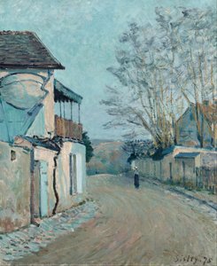 Rue De La Princesse, Inverno (rue De La Princesse, L — Alfred Sisley