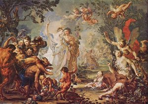 Allegorie Der Vier Jahreszeiten — Johann Georg Platzer