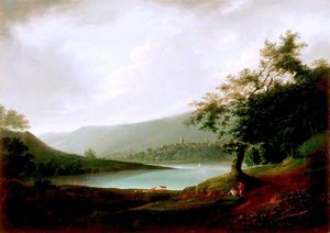 Lake Landscape — George Arnald