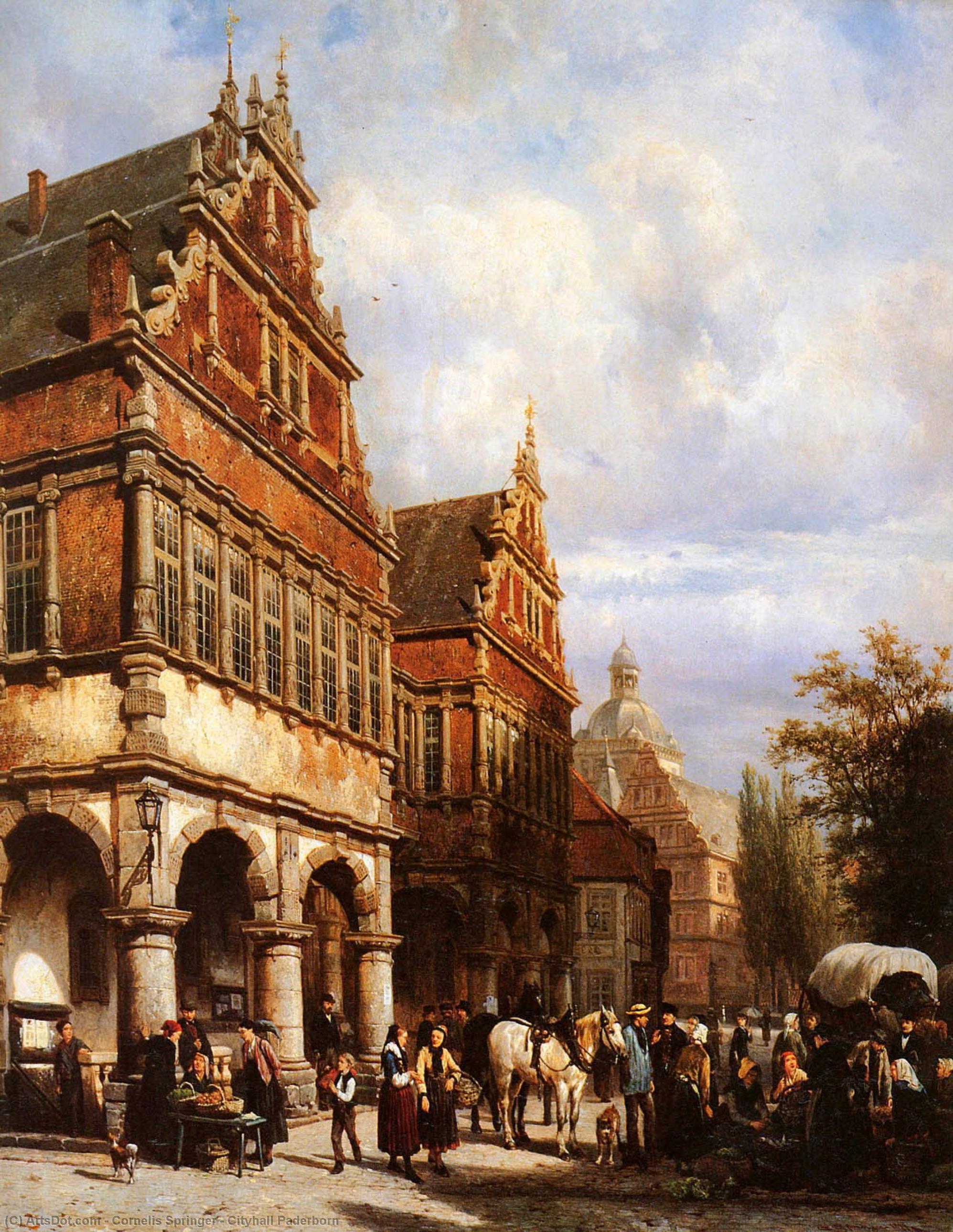 Cityhall Paderborn — Cornelis Springer