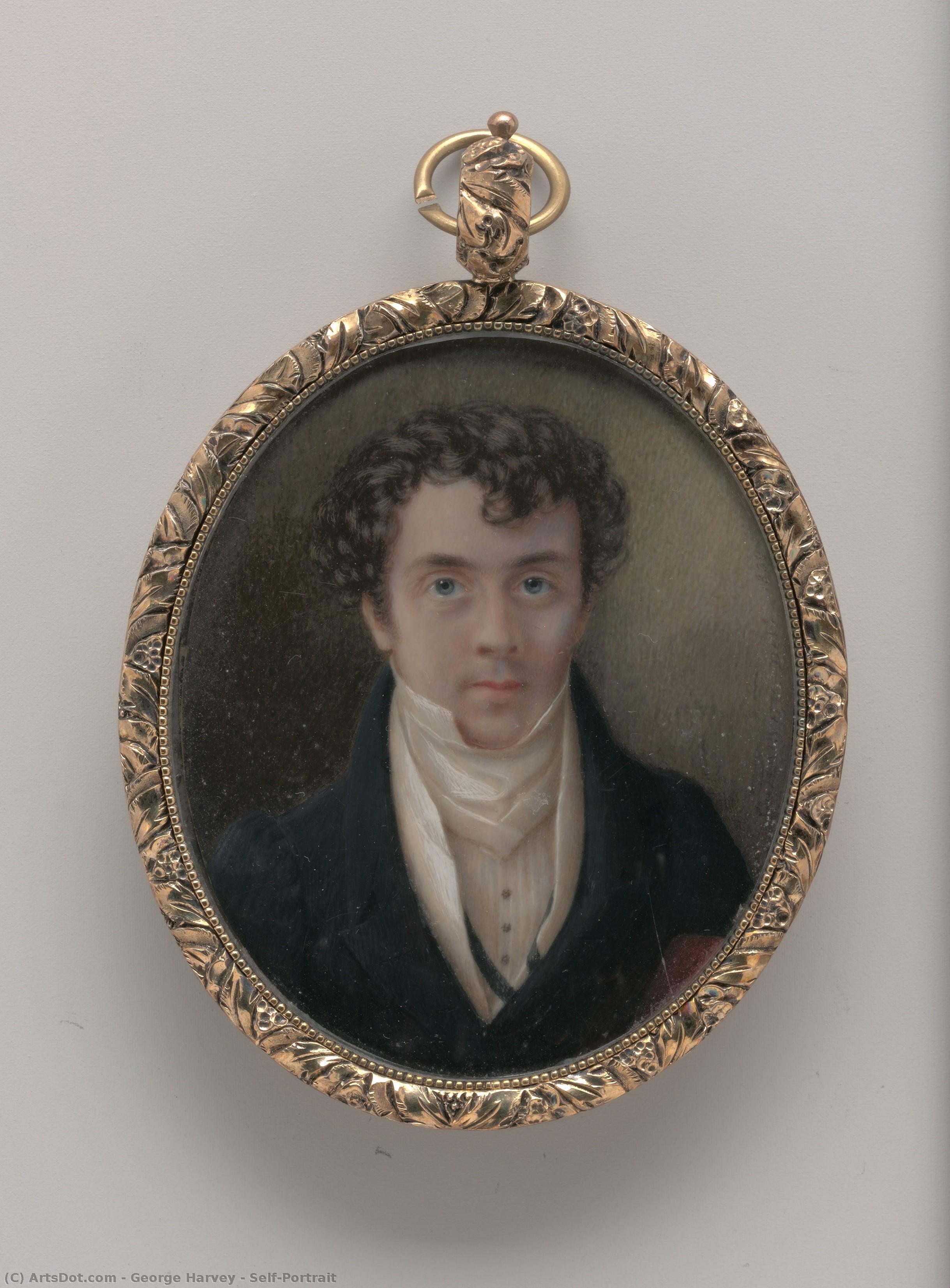Self-portrait — George Harvey