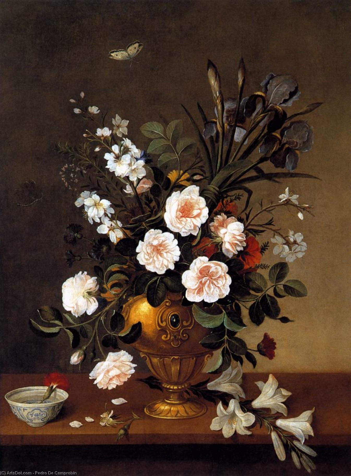 Vaso Di Fiori — Pedro De Camprobin