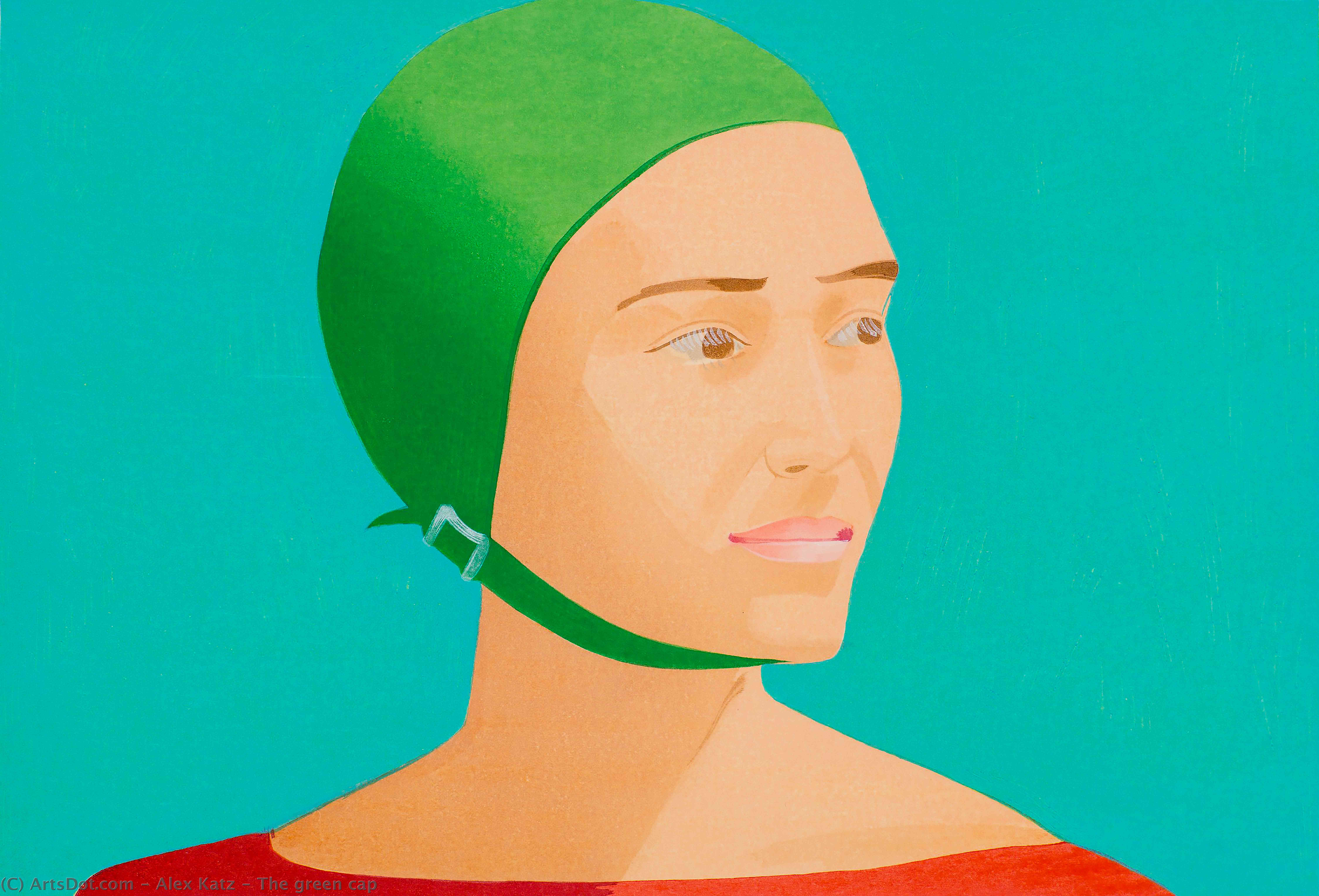 The Green Cap — Alex Katz