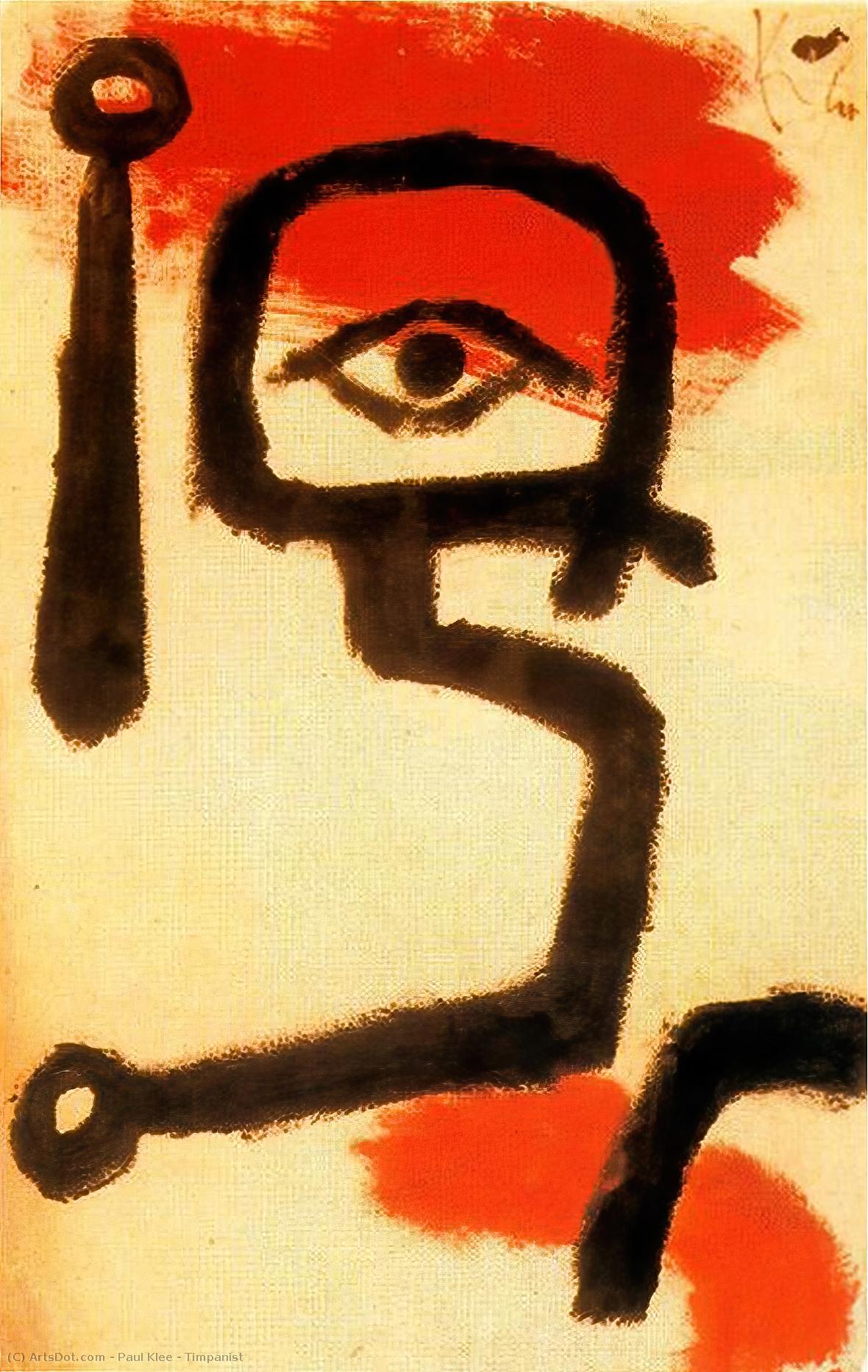 Timpanist — Paul Klee