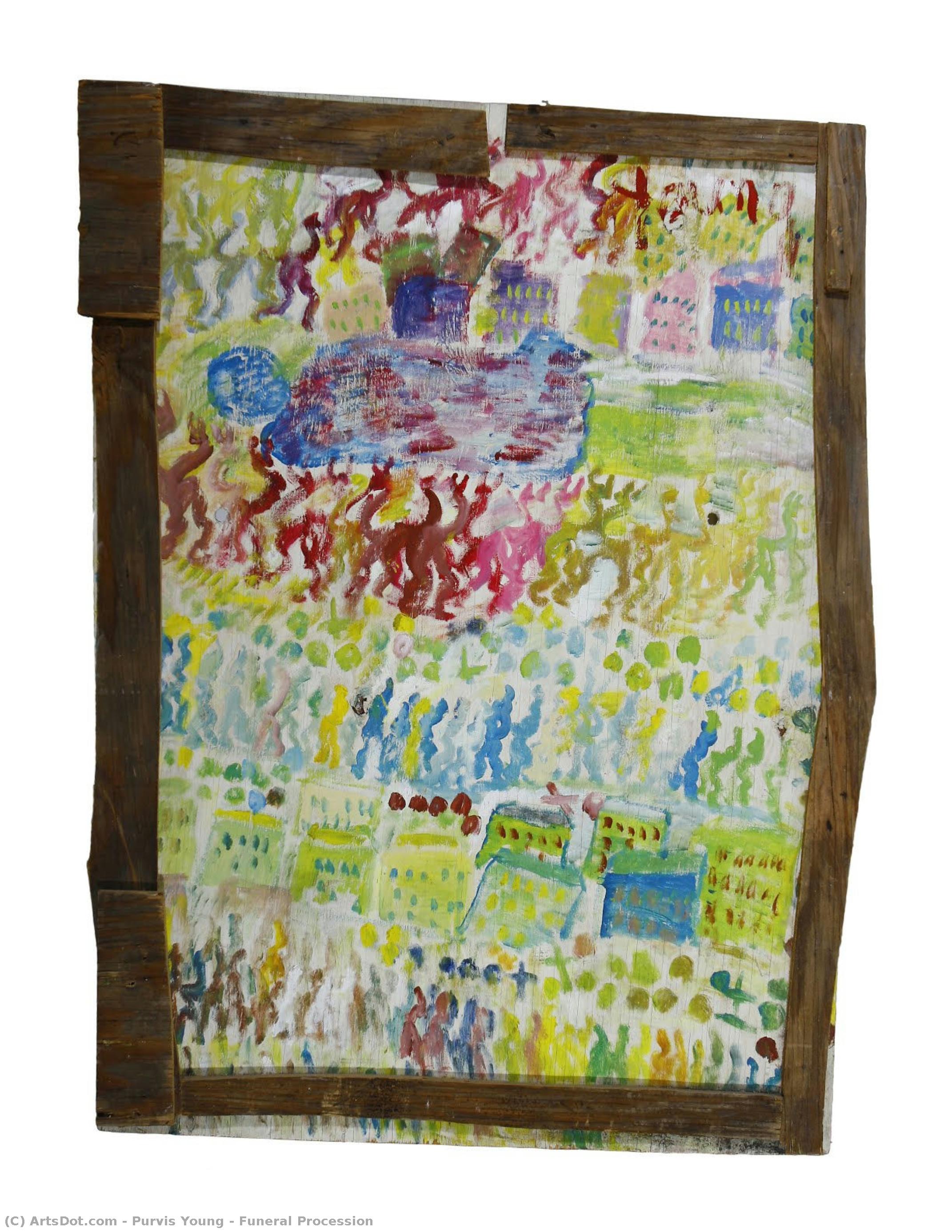 Funeral Procession — Purvis Young