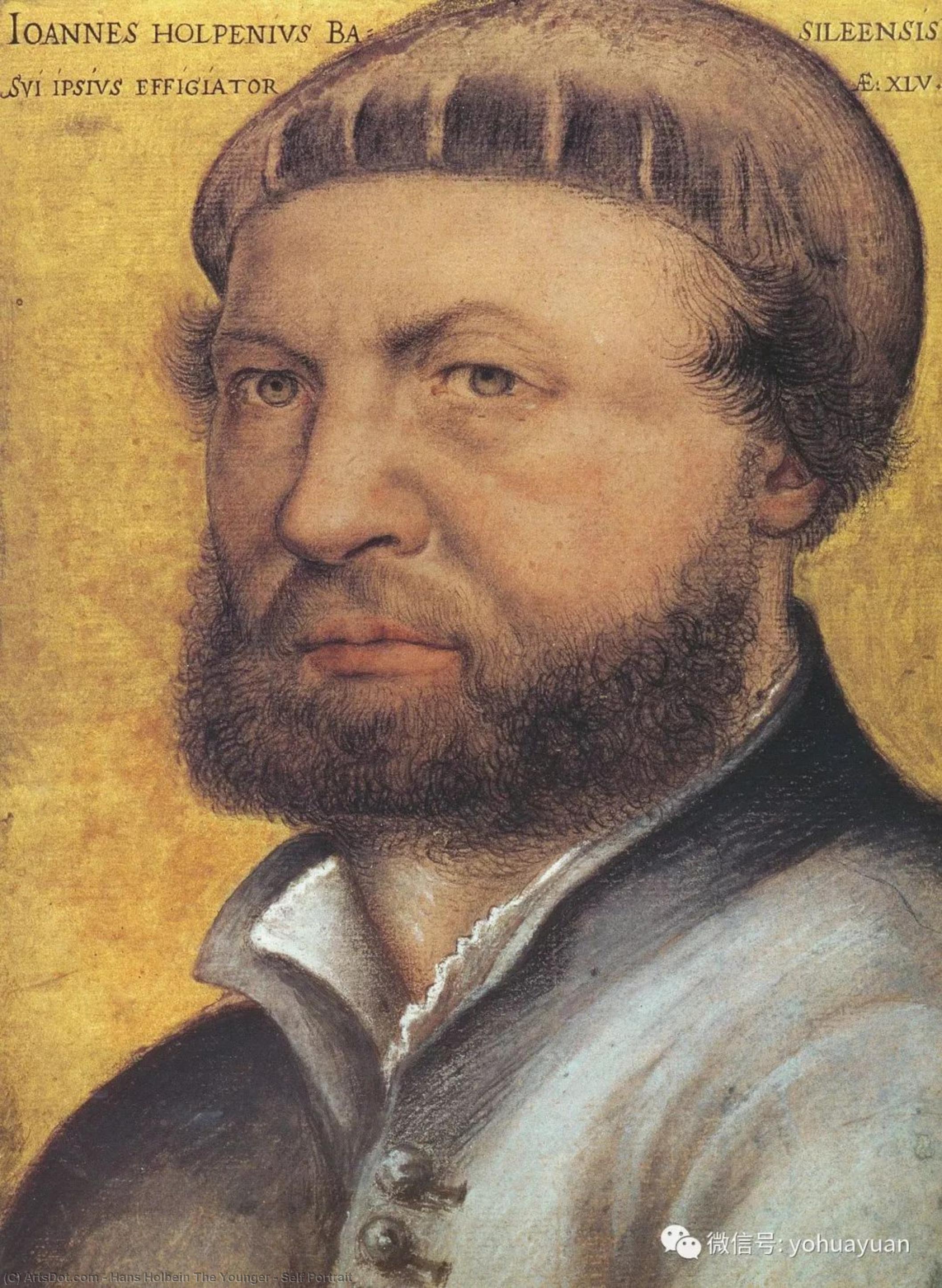 Selbstporträt — Hans Holbein Der Jüngere