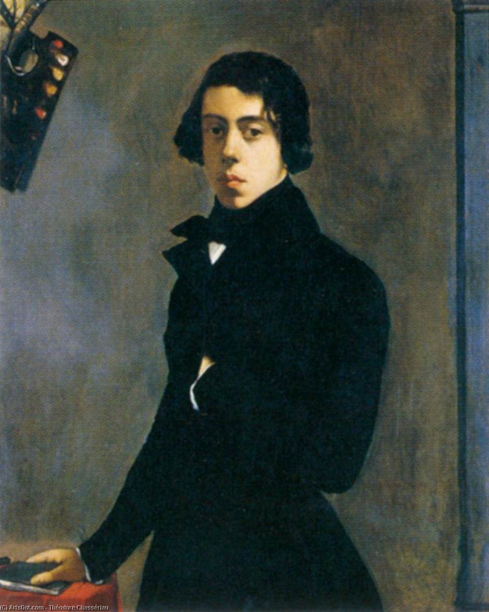 Self-portrait — Théodore Chassériau