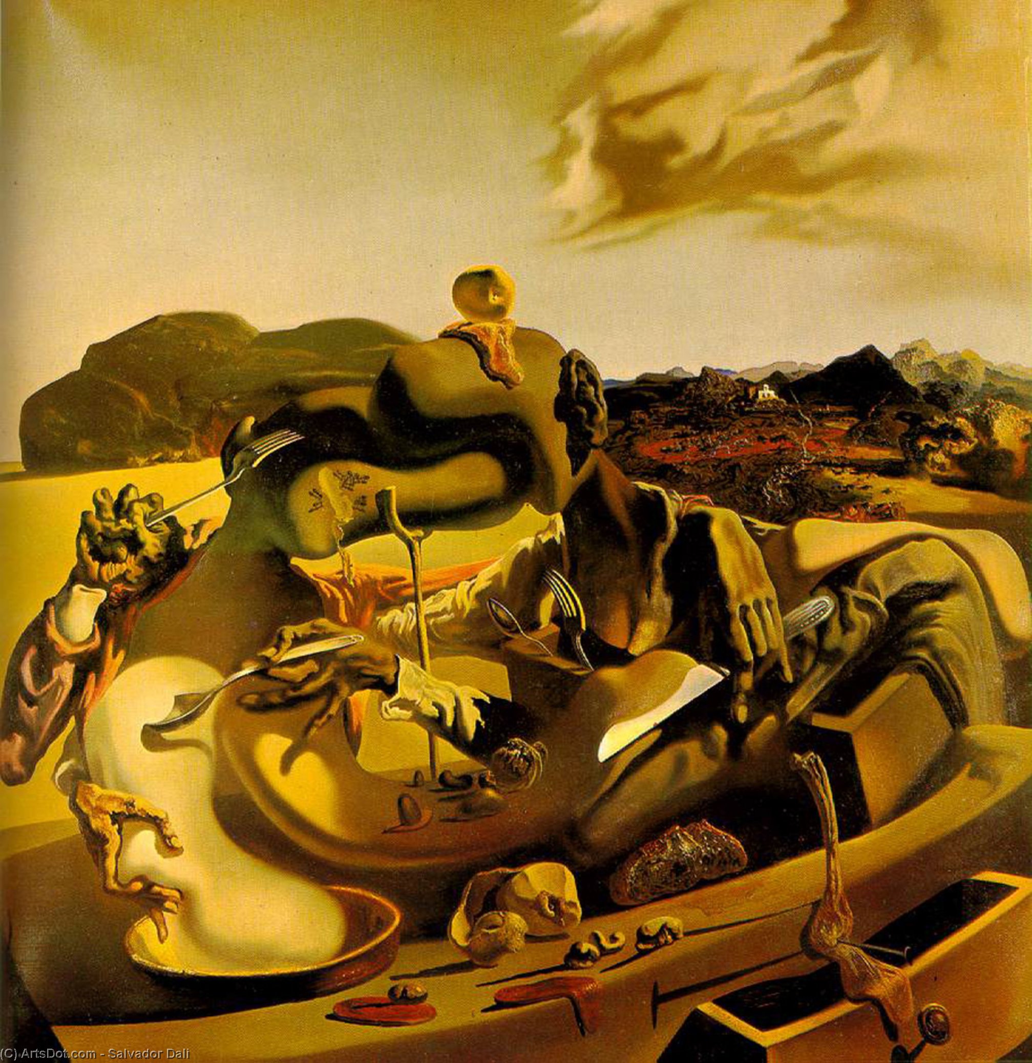 Eftermiddags Cannibalism — Salvador Dalí