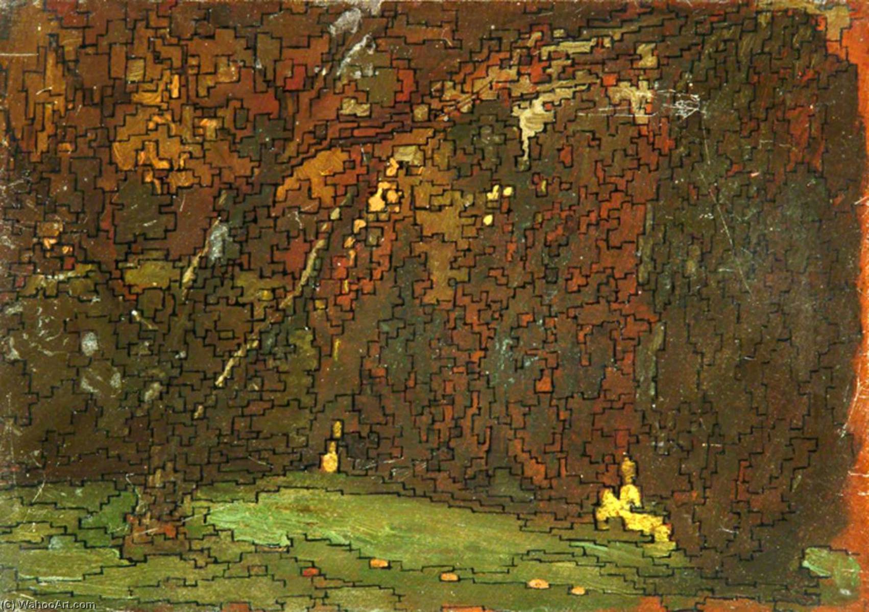 Patterned Pool — Sidney Herbert Sime