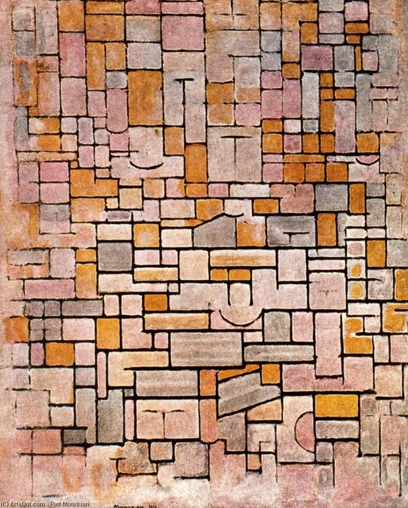 Composition No. 7 — Piet Mondrian