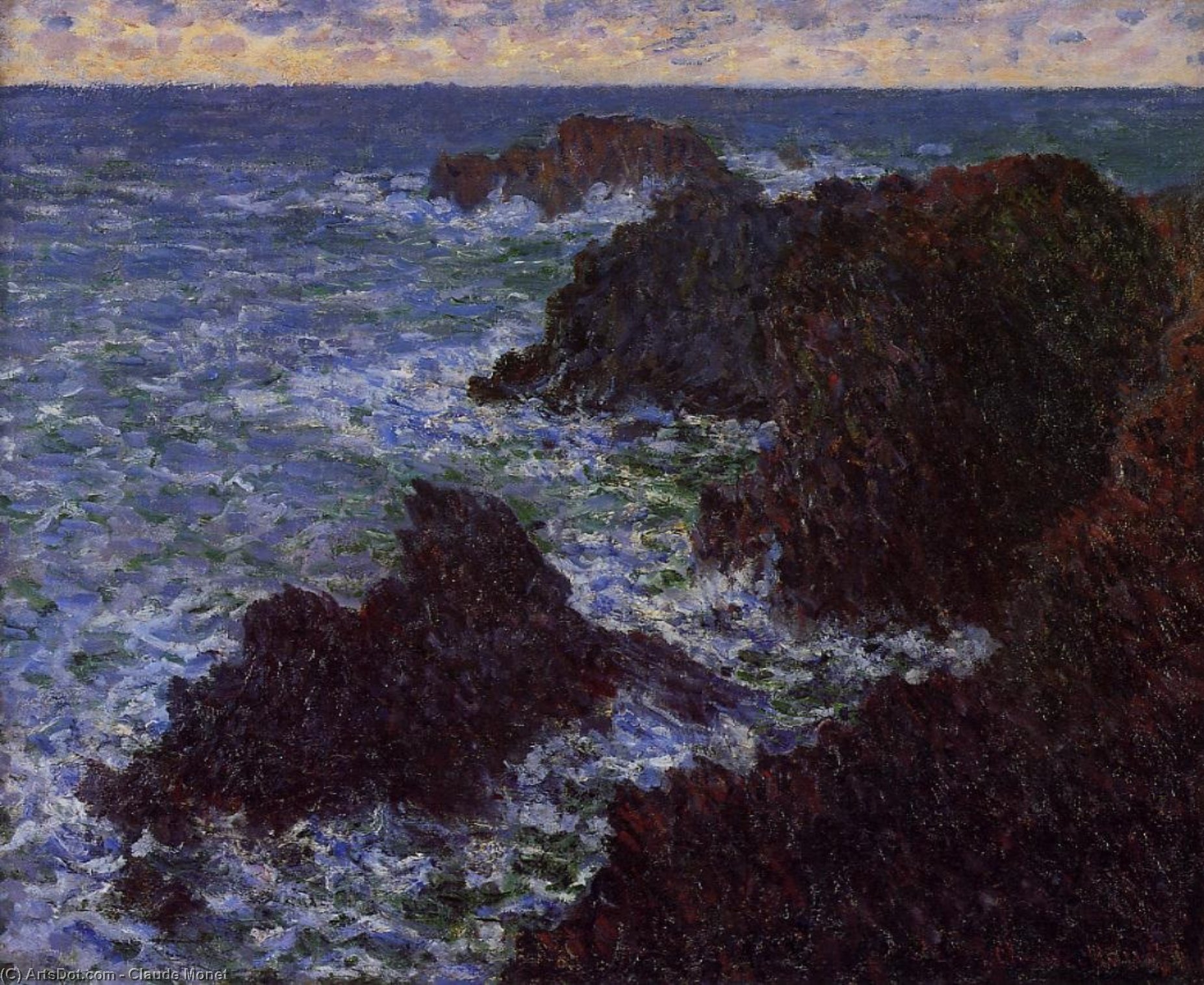 The Cote Sauvate — Claude Monet