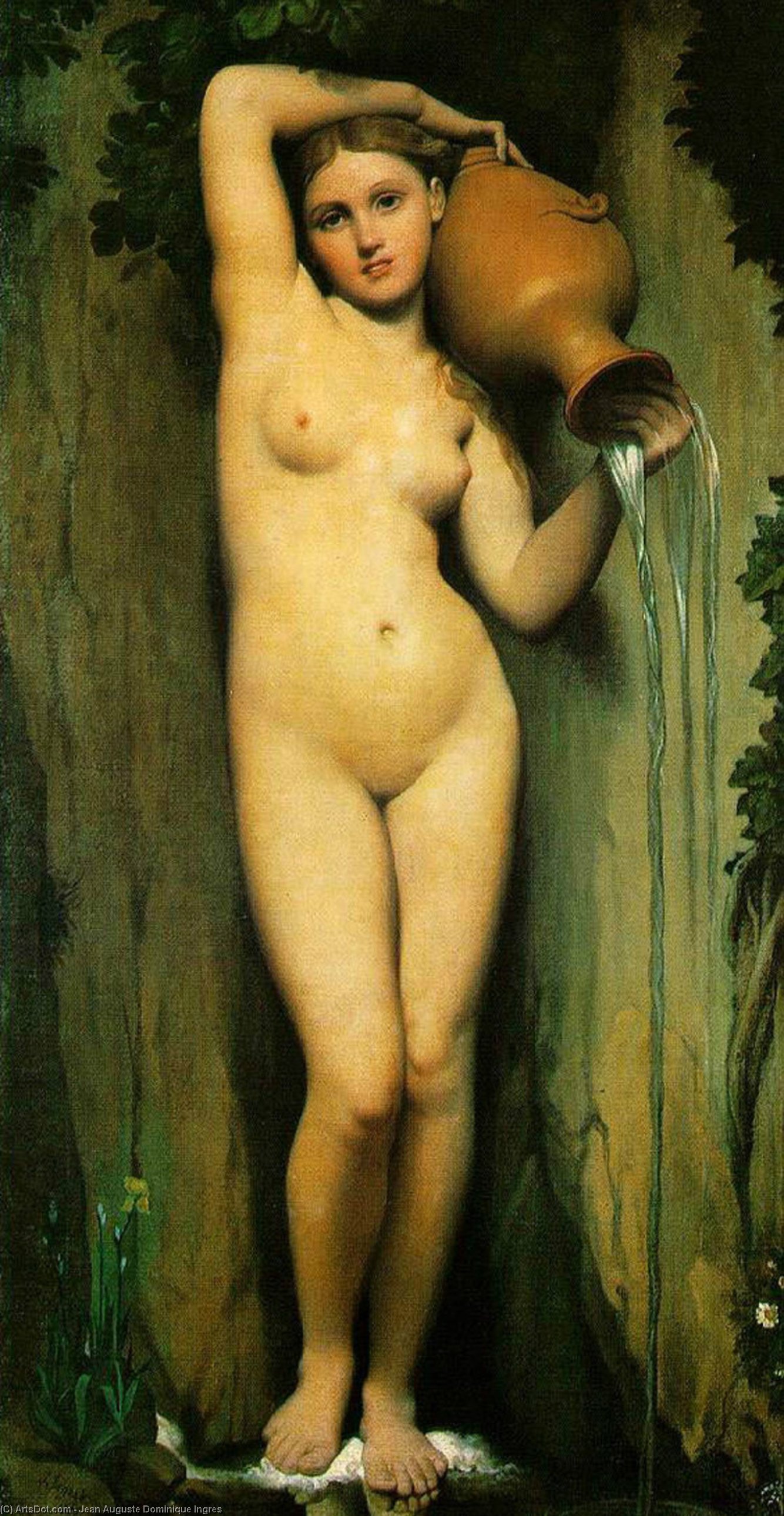 The Source - - — Jean-auguste-dominique Ingres