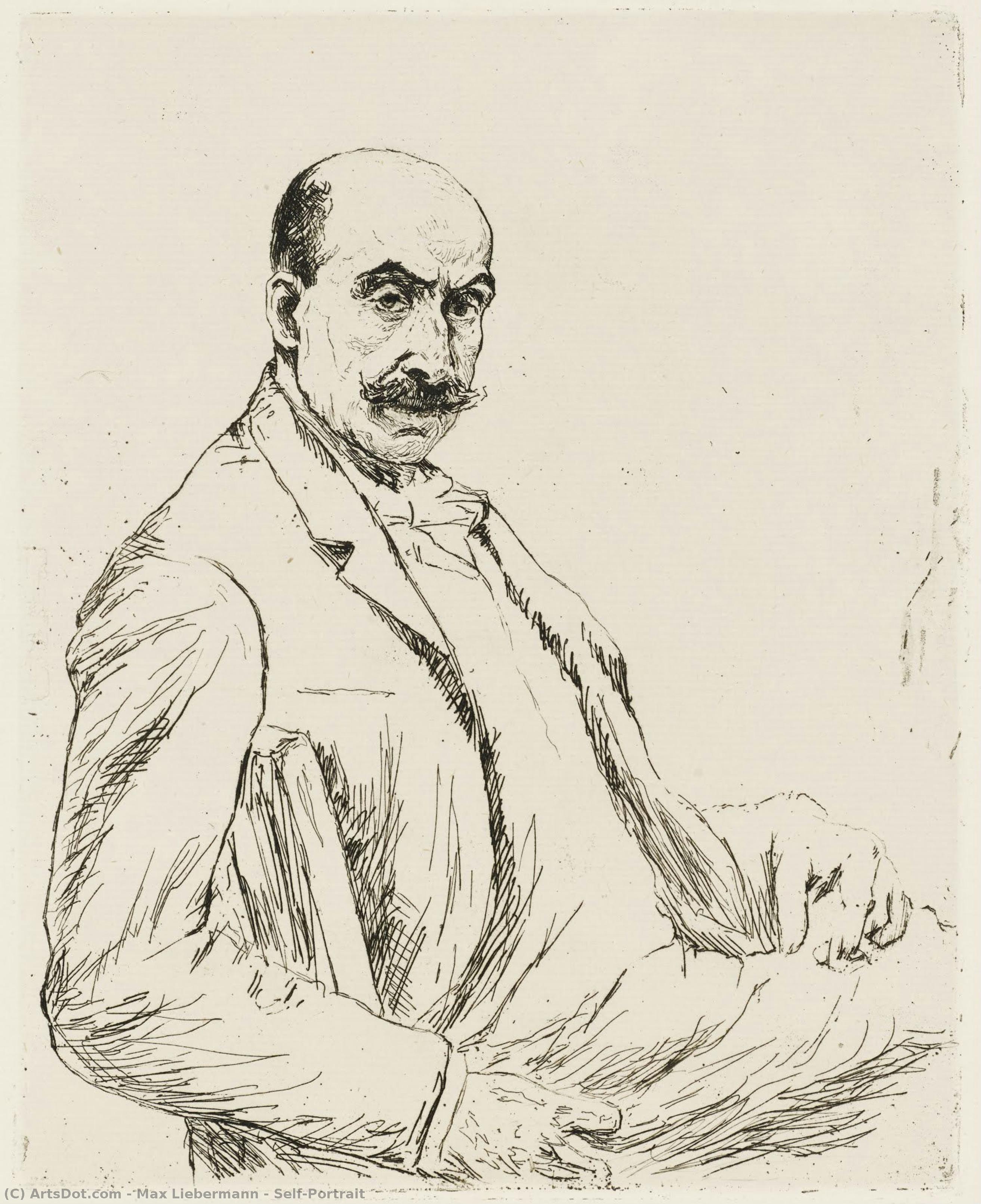 Self-portrait — Maksas Liberamanas