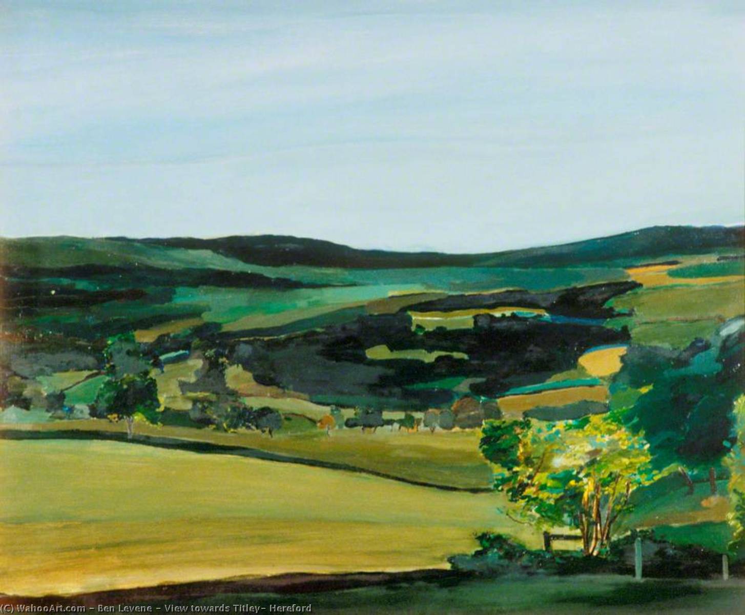 View Towards Titley, Hereford — Ben Levene
