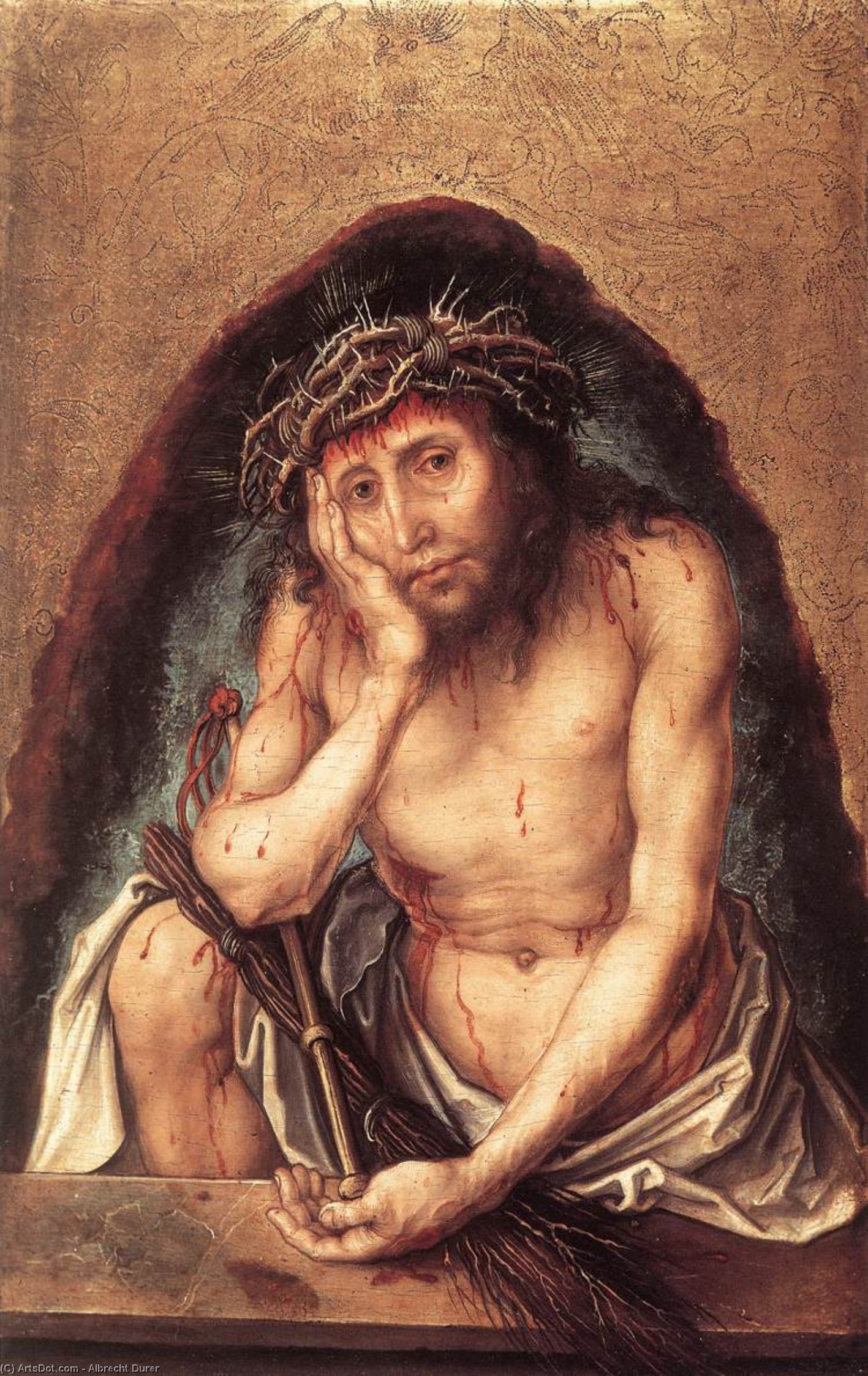 Christ As The Man Of Sorrows — Albrecht Dürer