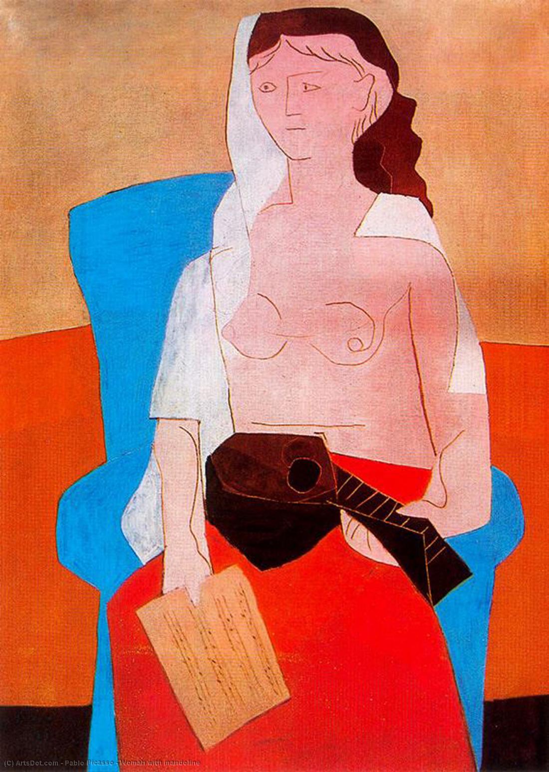 Frau Mit Mandoline — Pablo Picasso