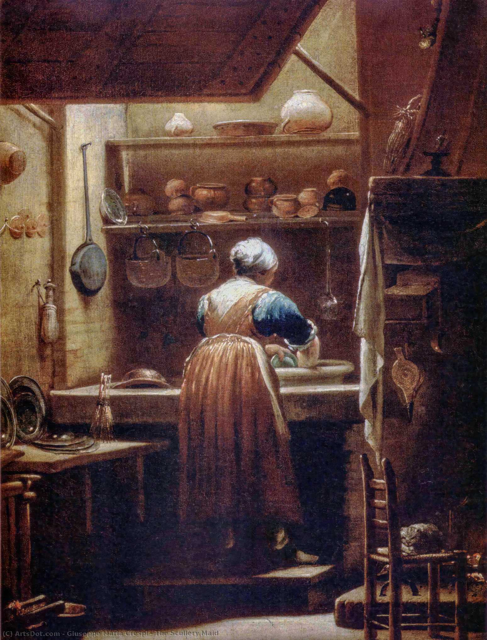 La Scaldatrici — Giuseppe Maria Crespi
