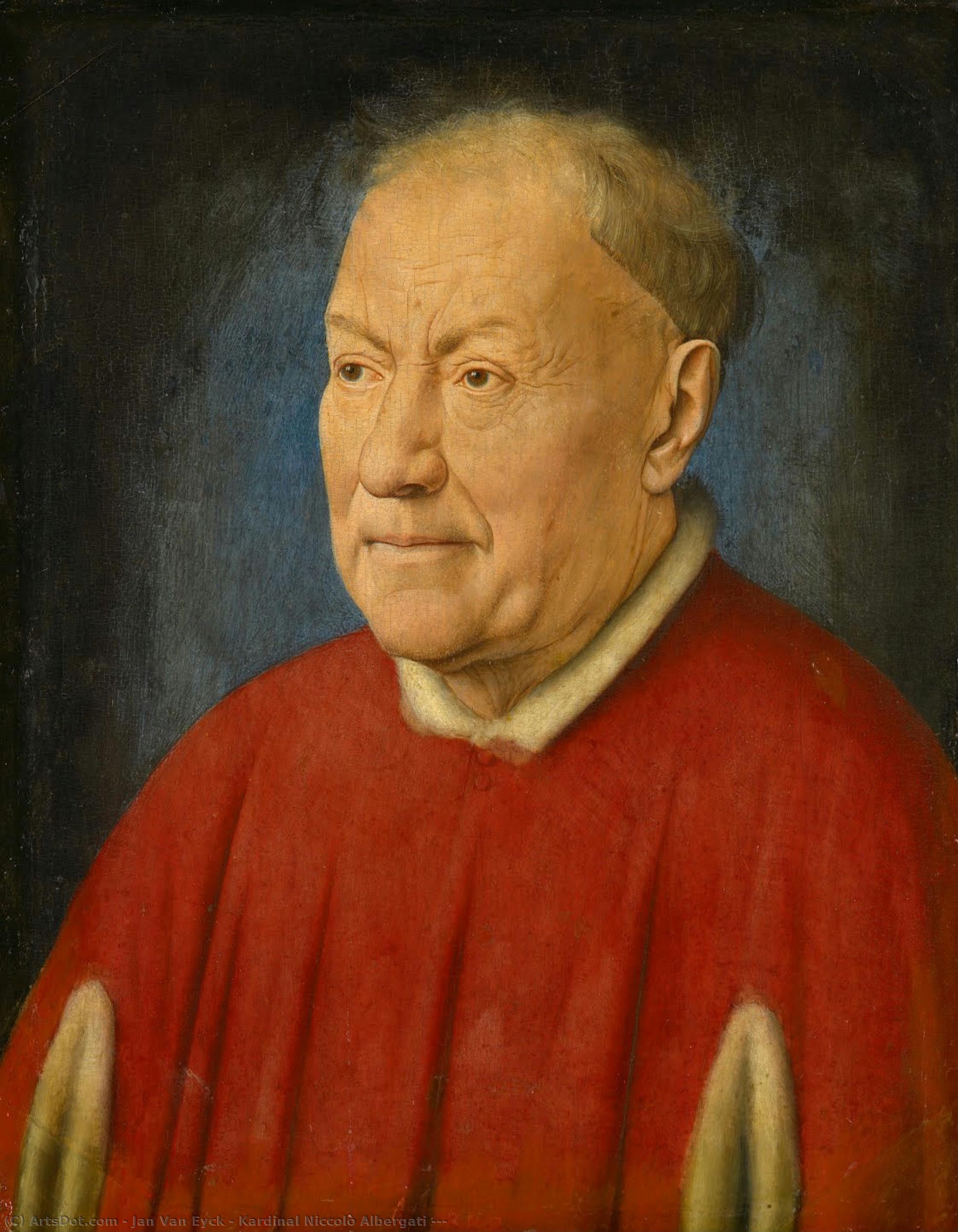 Kardinal Nikolo Alбергати (?) — Jan Van Ejck