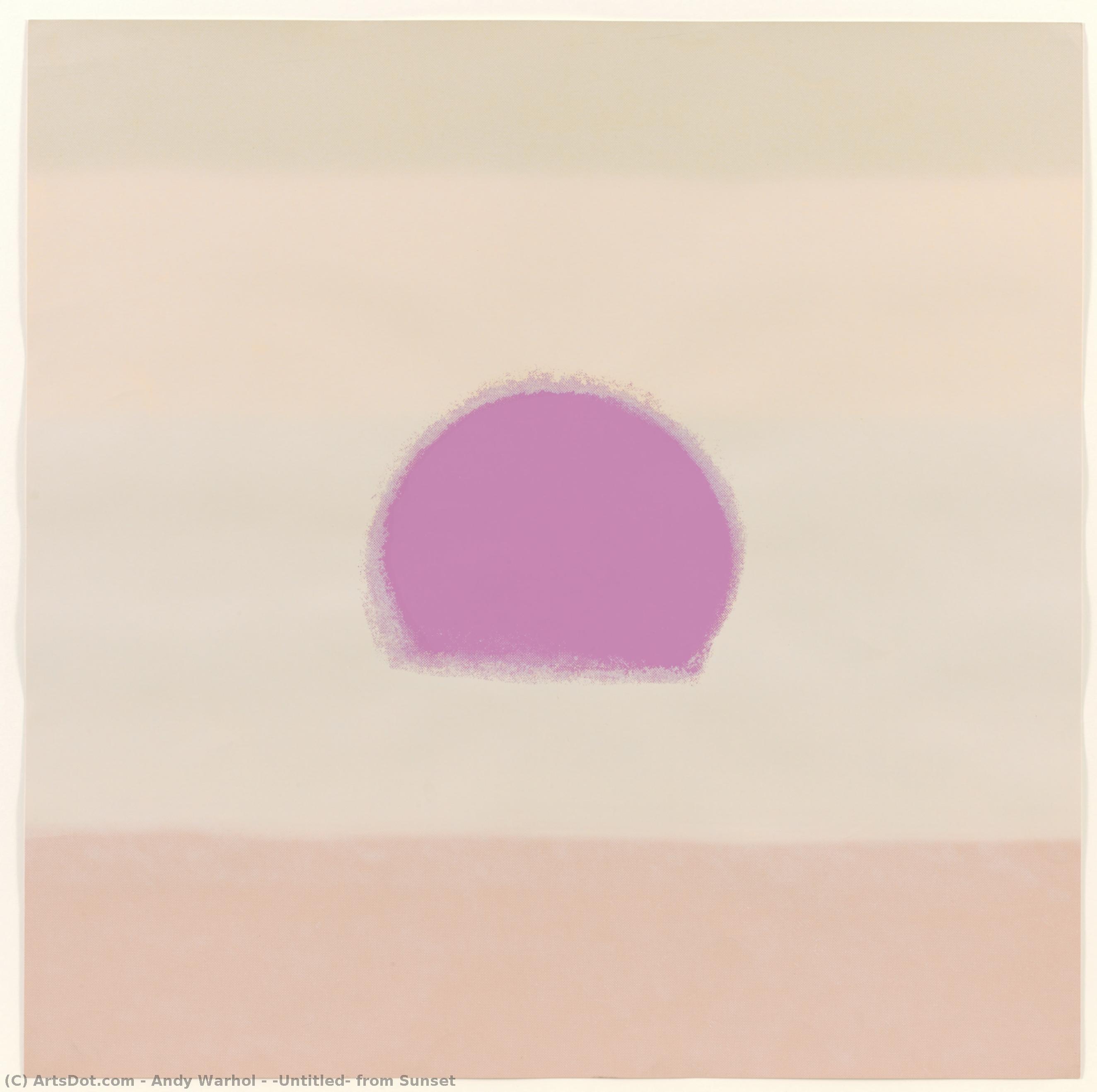 Sin Título De Sunset — Andy Warhol
