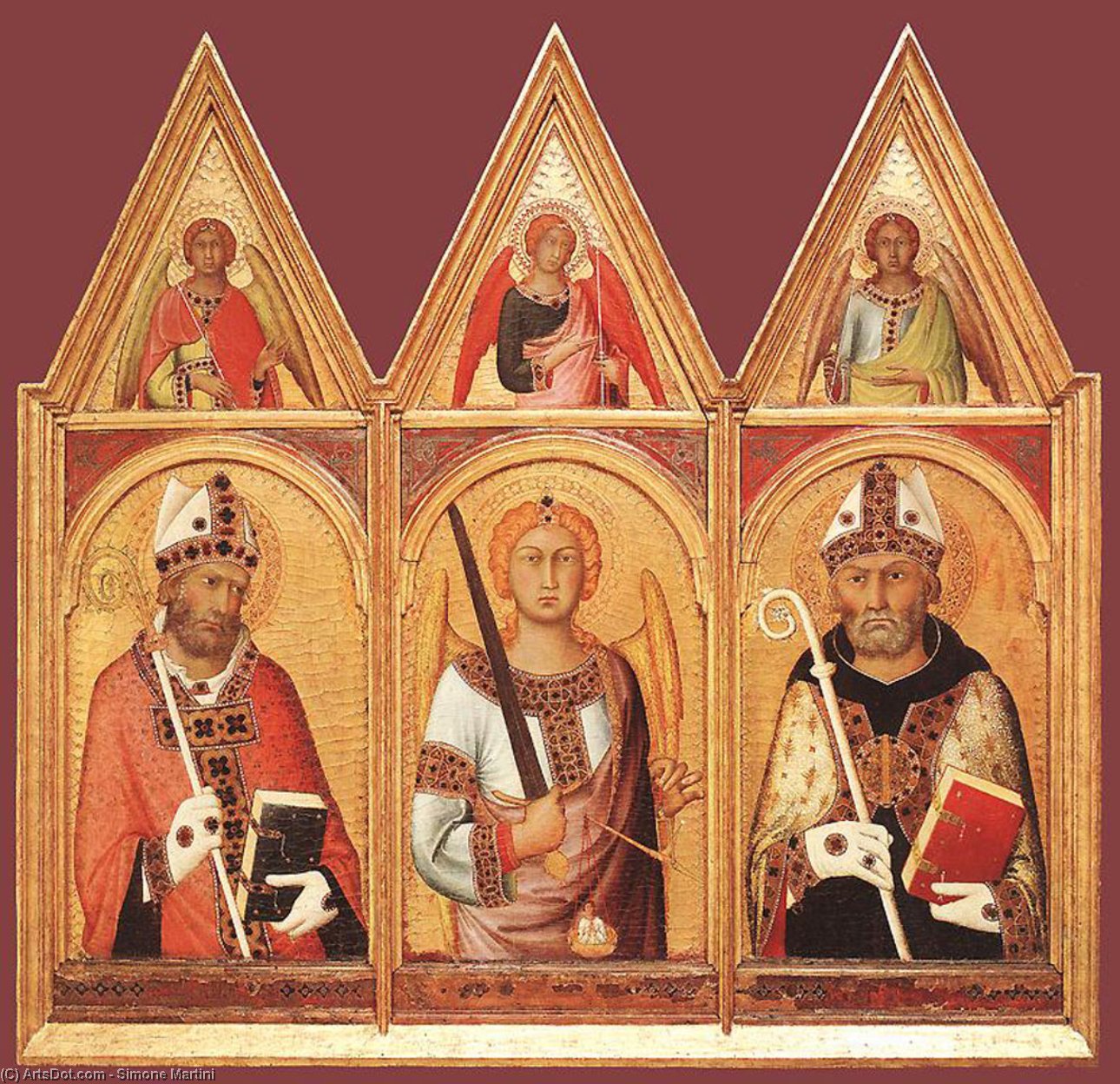 Polyptyche — Simone Martini