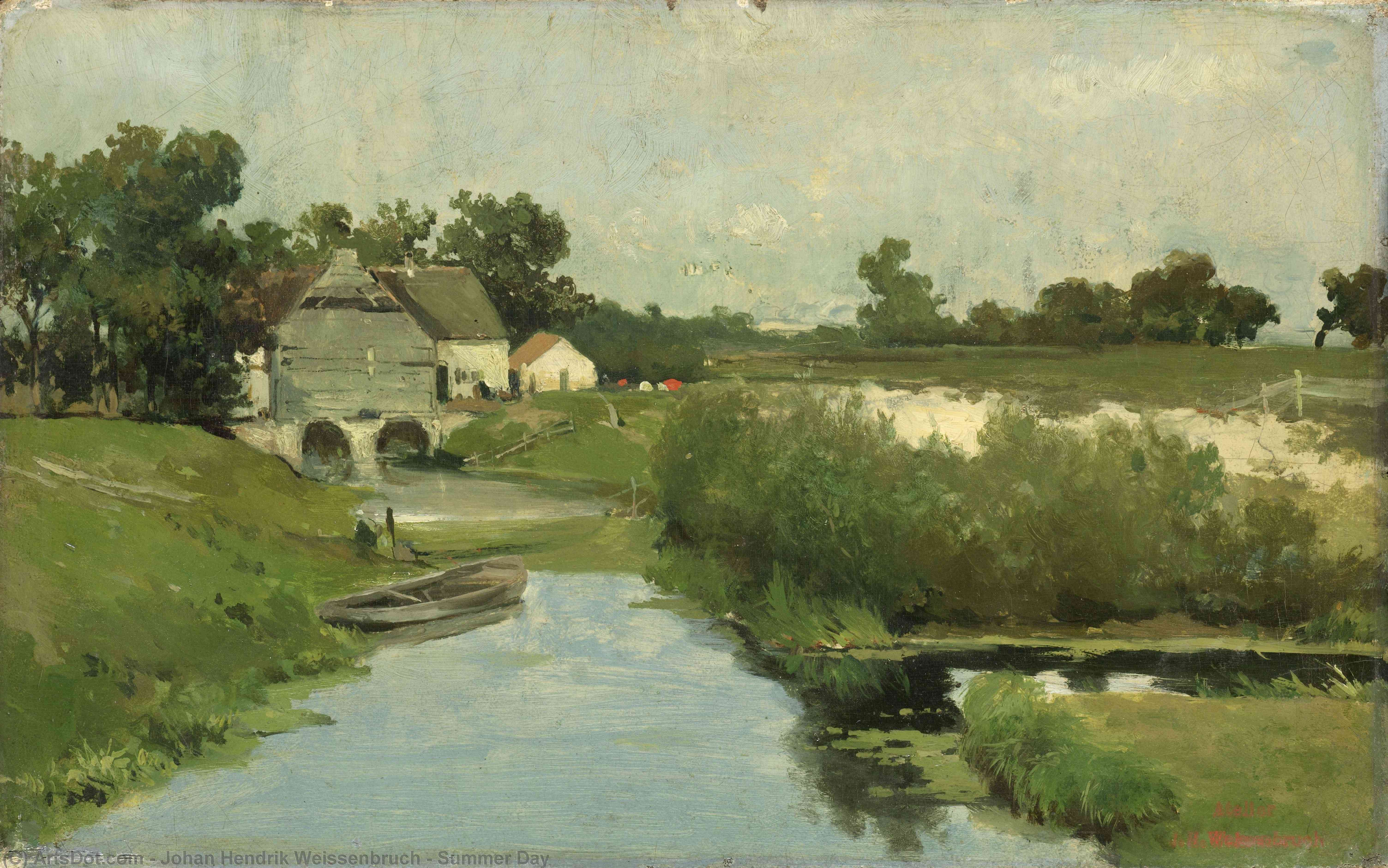 Summer Day — Jan Hendrik Weissenbruch