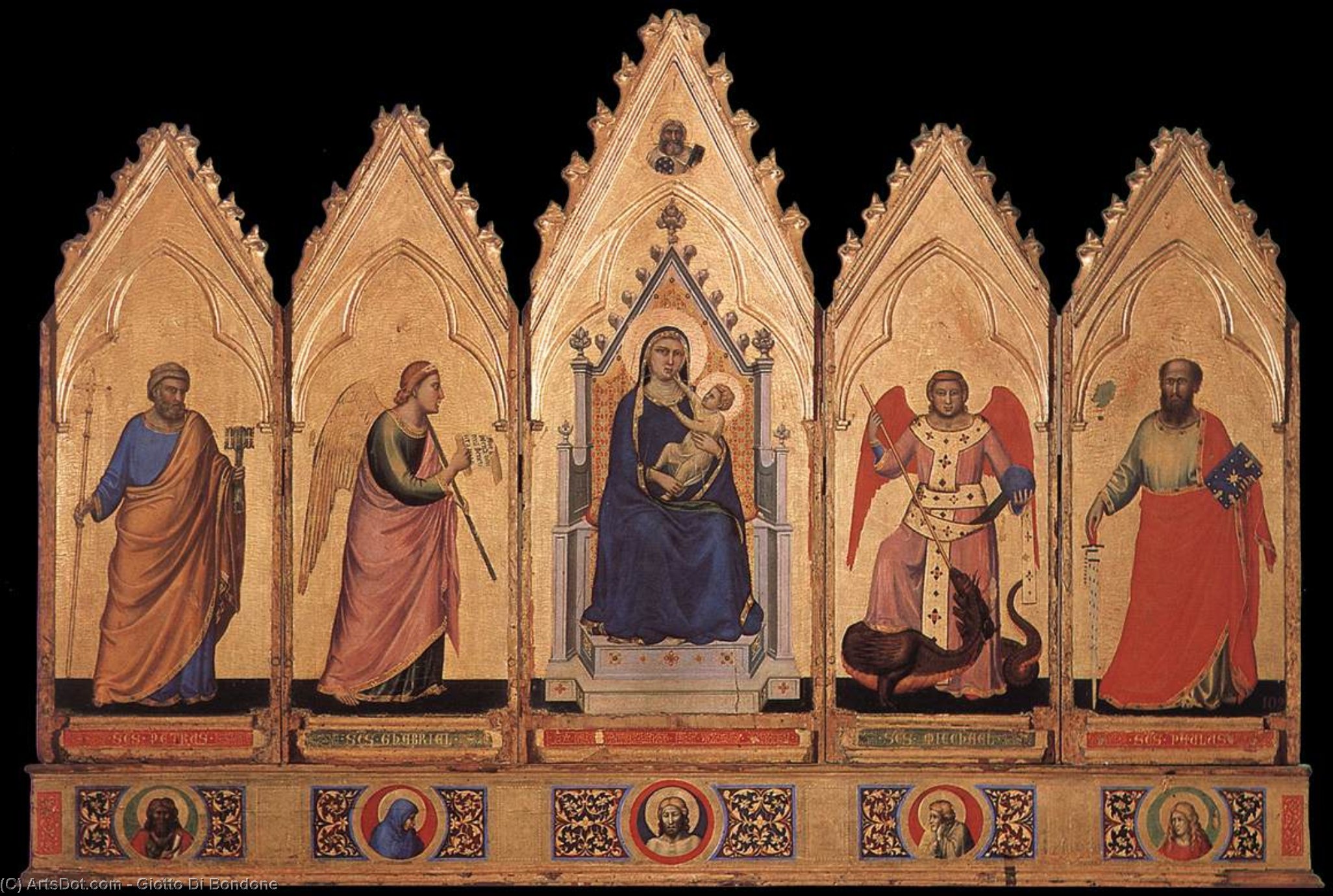 Le Polyptyque — Giotto Di Bondone