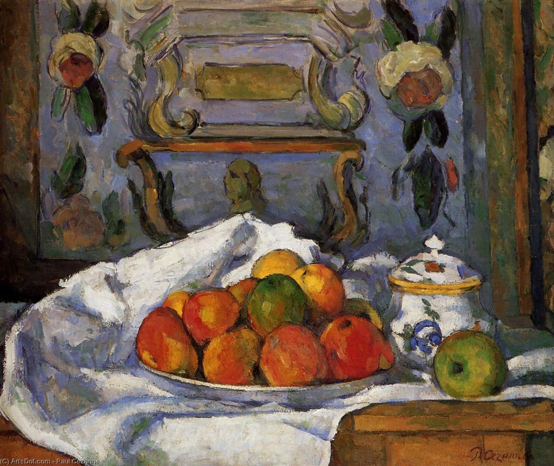 Dish Of Apples — Paul Cézanne