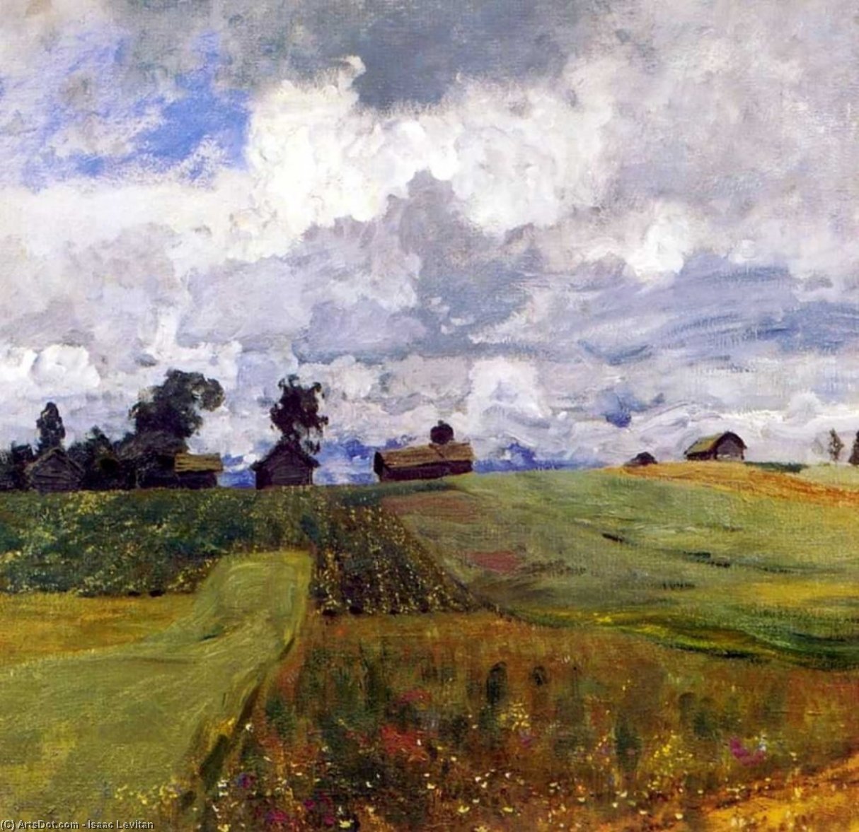 Stürmischer Tag — Isaak Ilyich Levitan