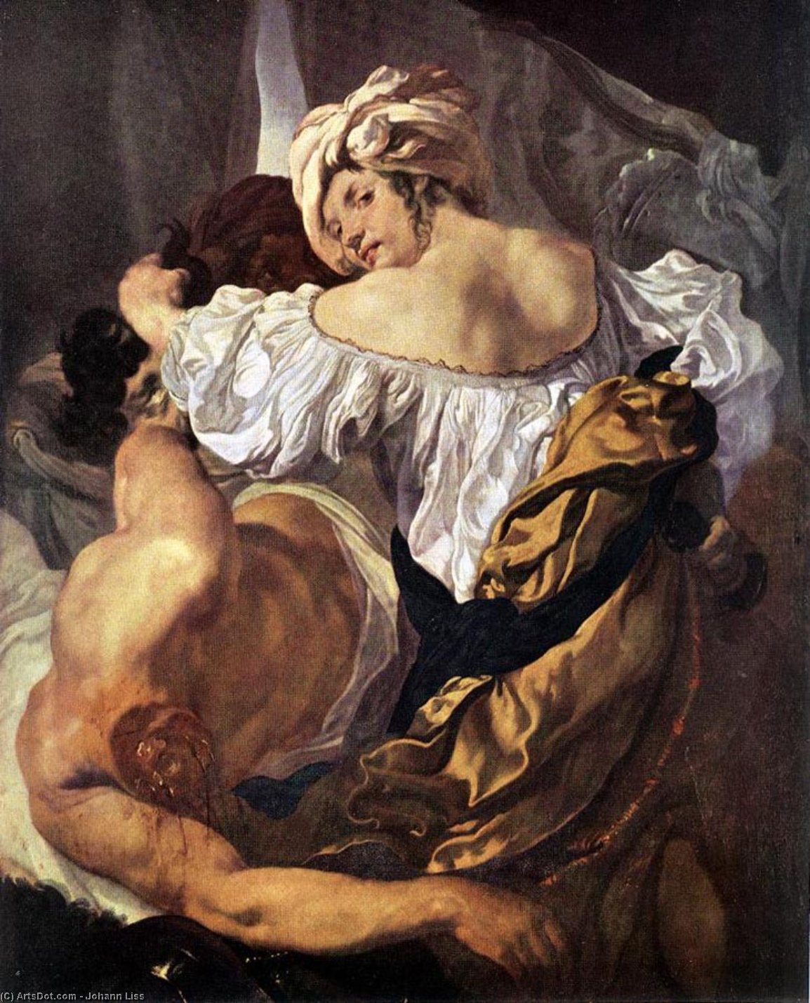 Judith And Holophernes — იოჰან ლისი