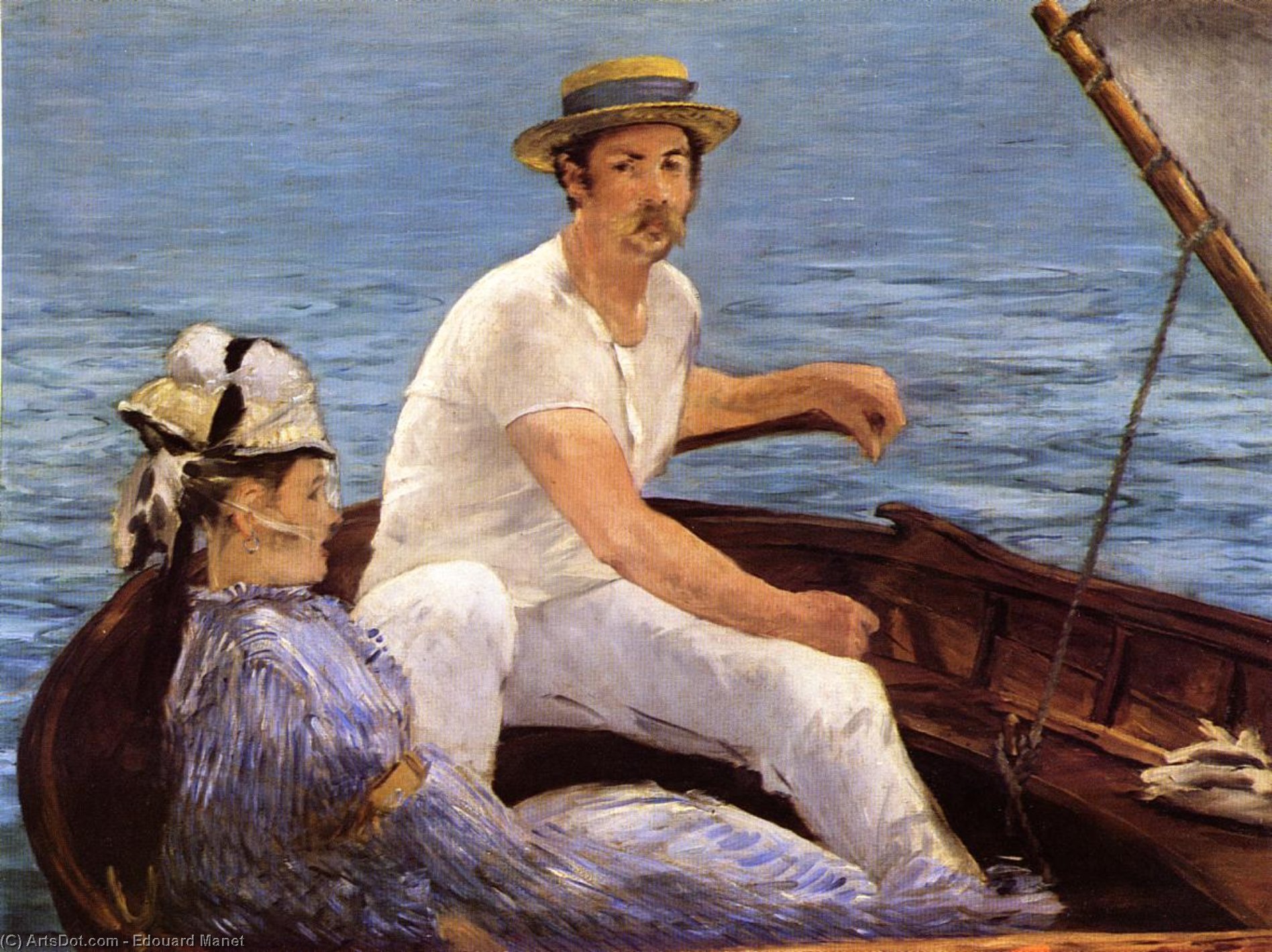 Boating — Édouard Manet