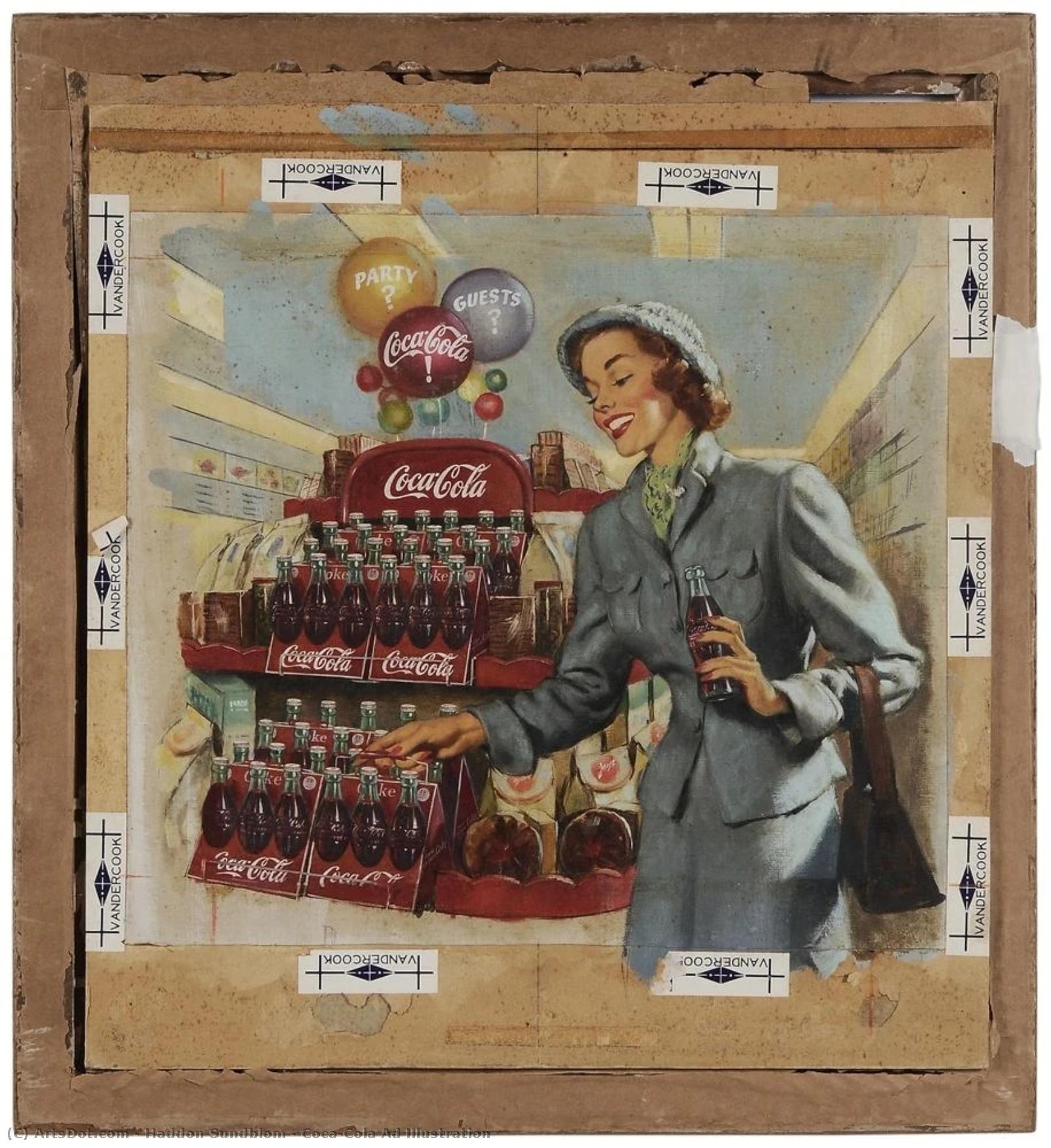 Coca-cola Ad Illustration — Haddon Sundblom
