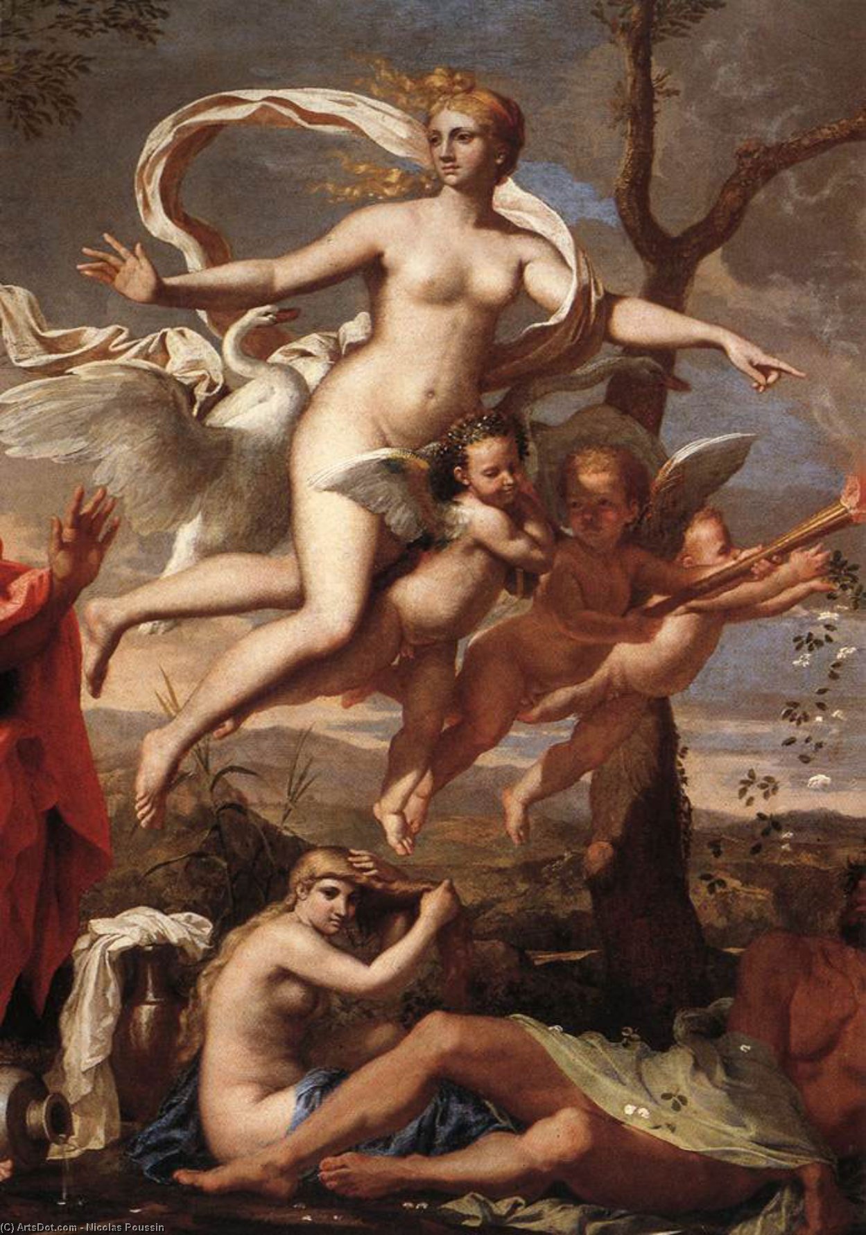 Venus Presenting Arms To Aeneas — Nicolas Poussin