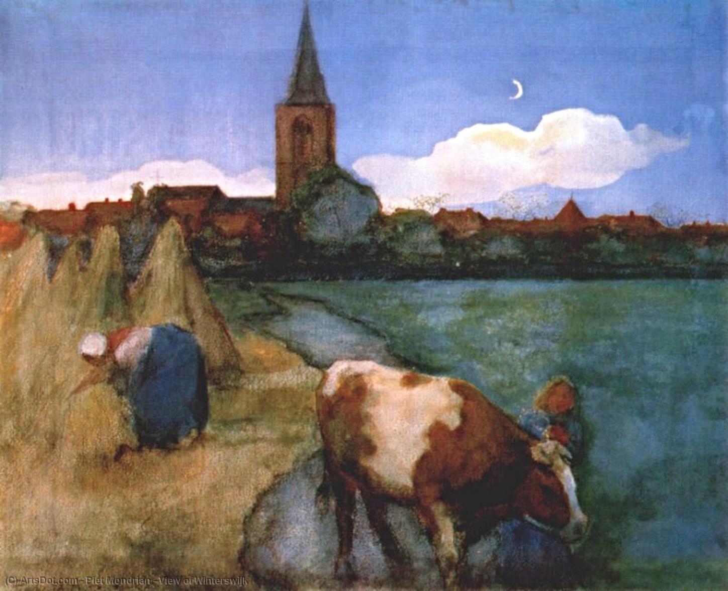Gesicht Op Winterswijk — Piet Mondrian