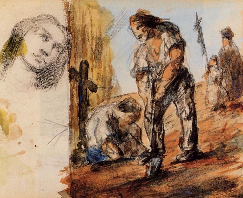 I Sepolcri — Paul Cézanne