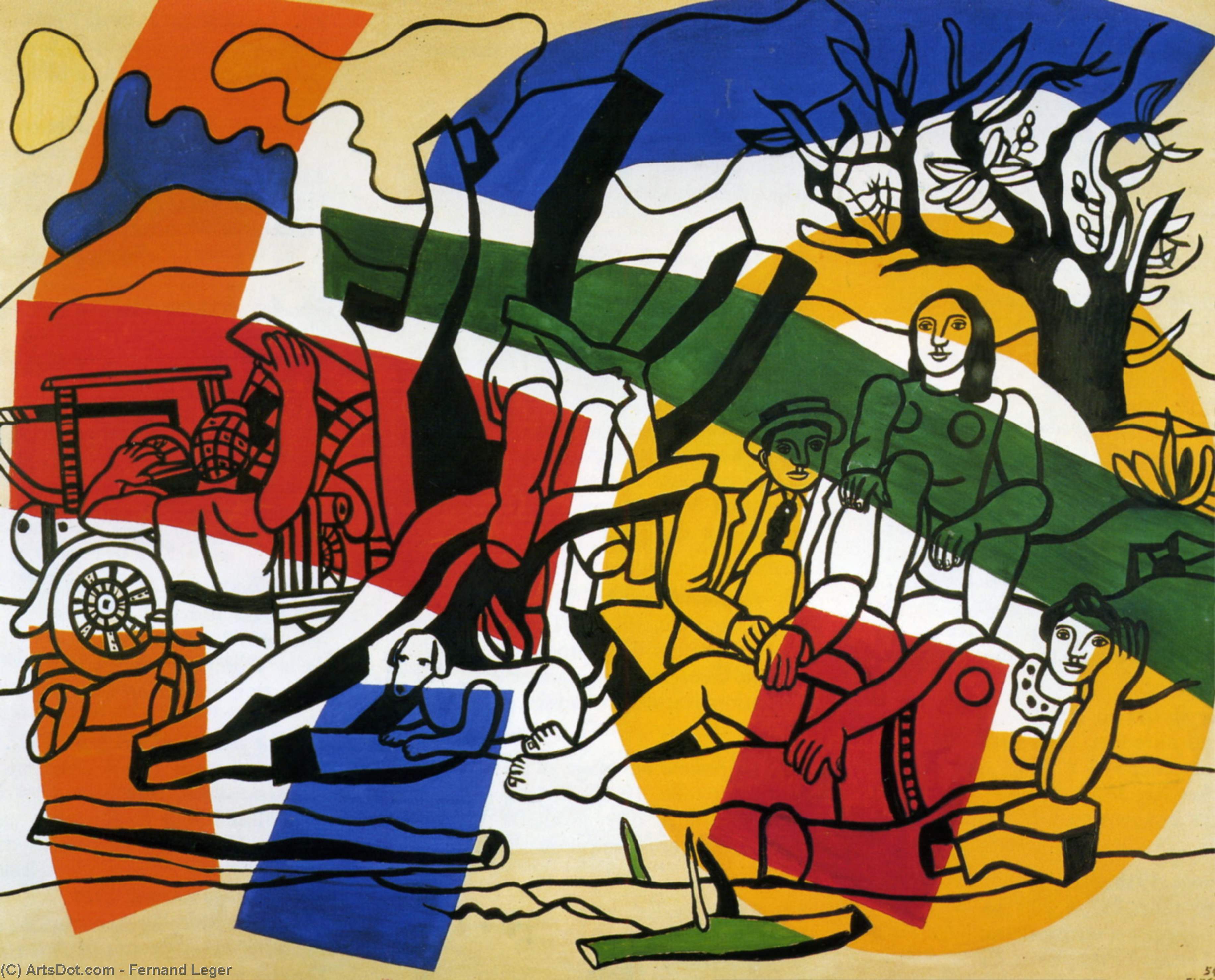 L'excursion En Campagne — Fernand Léger